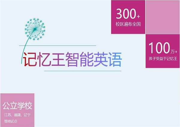 記憶王智能英語加盟