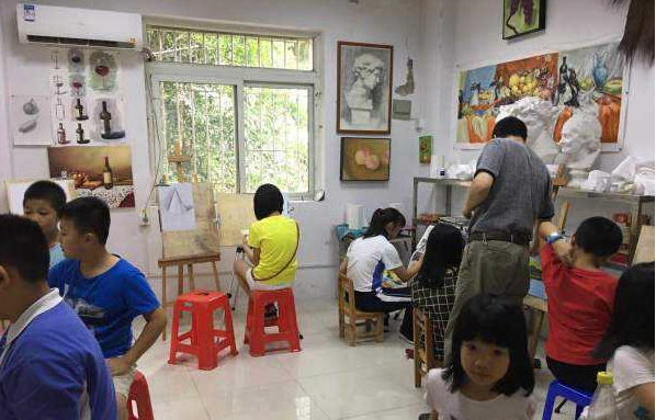 圈點少兒美術培訓加盟